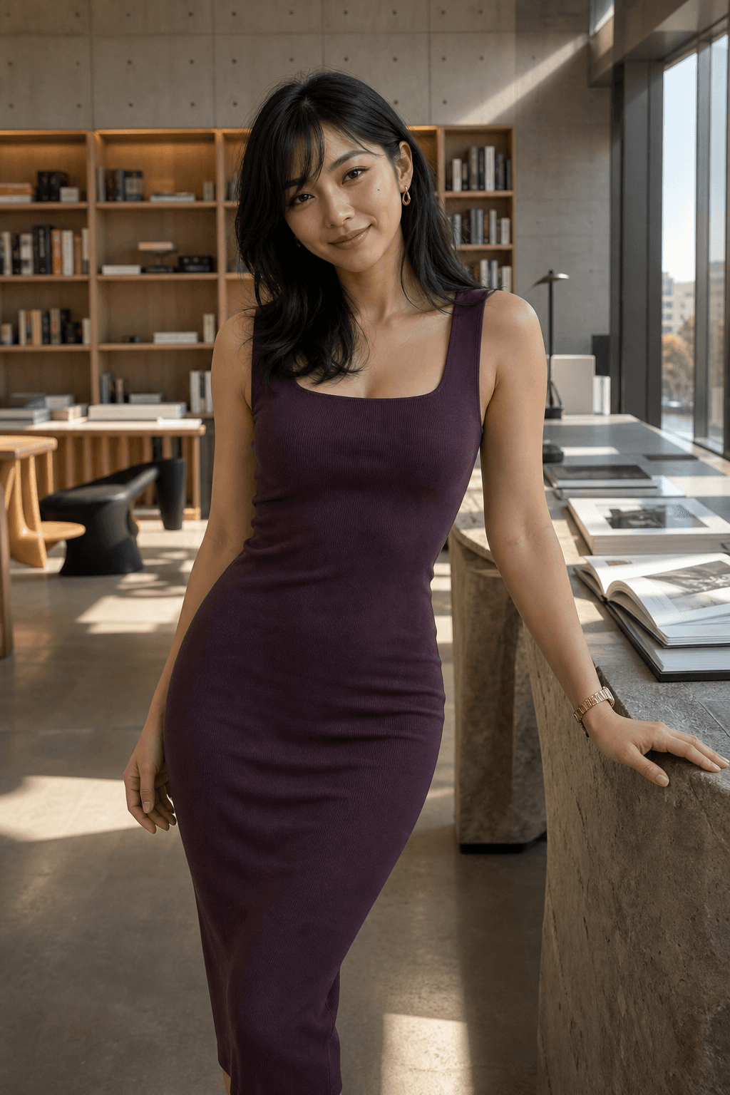 Aiko, a fictional AI companion